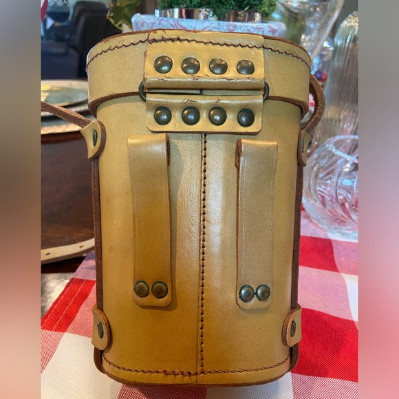 FRENCH MAS 49/56 "APX" LEATHER SNIPER SCOPE CASE - Picture 3 of 11